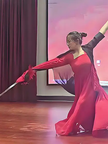 my friend,  a Slutty Chinese dance teacher