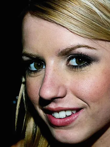 Sexy blonde slave verbally