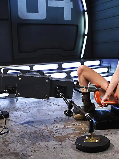 Slutty blonde amateur drilled by mechanic...