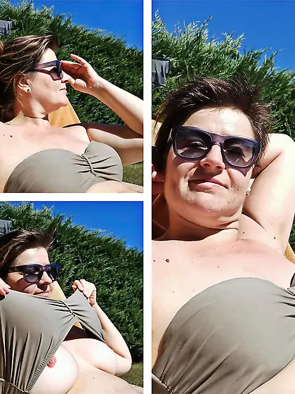 Aurélie in bikini sexy