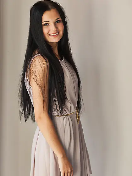 The exciting softcore session from Tereza Z that poses her slend