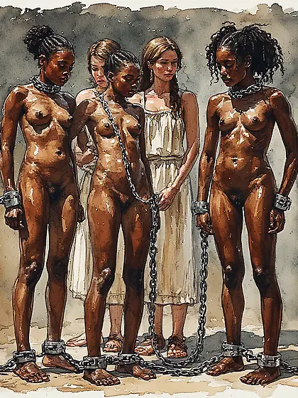 Slave auction