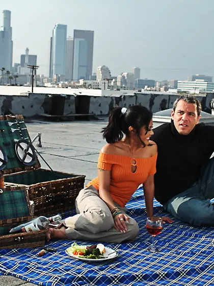 After a romantic picnic things pick up as this Asian tart gets s