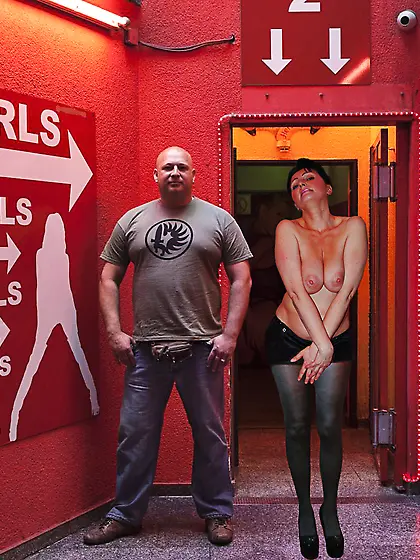 German Prostitute Mariolitta in a Brothel