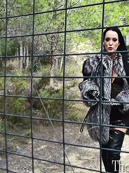 Brunette milf lingerie silver