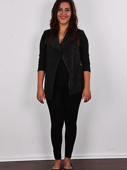 18-year-old brunette captivating outgoing