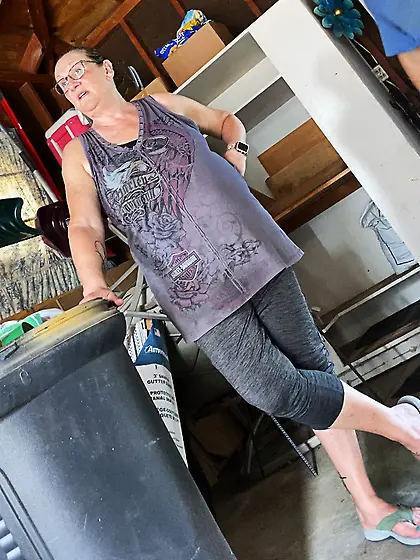Gilf and her dirty panties