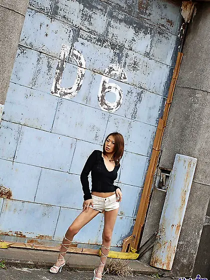 Horny Asian chick Jun Kusanagi got on the camera with her beauti