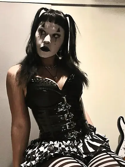 Dutch Goth Emo Clown Slut Teen