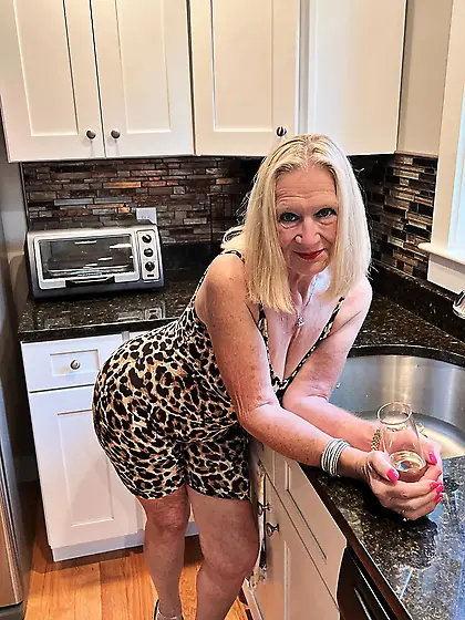 66 YEAR OLD PORN STAR DANIELLE DUBONNET( leopard print)
