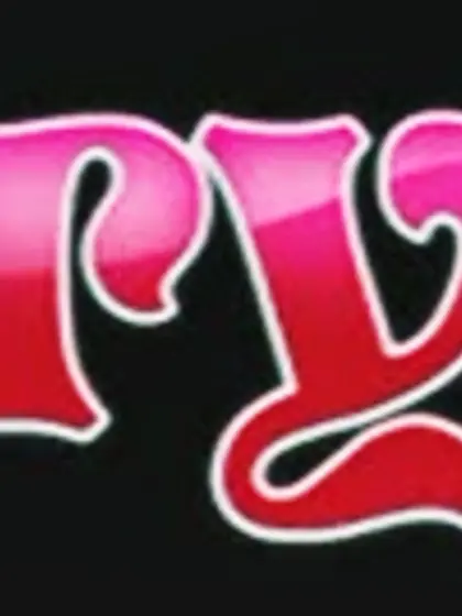 Brunette in gold and purple dildo-fucking...