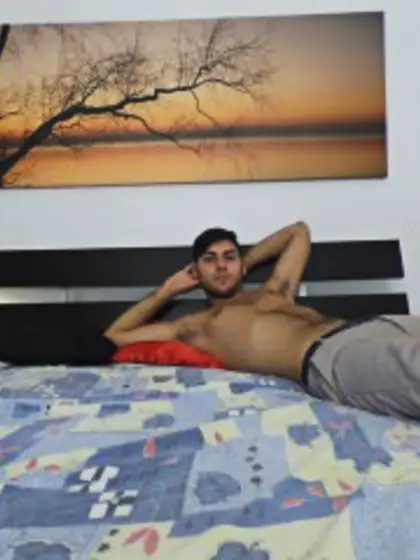 Brunette Young Man Jaime Dancing.