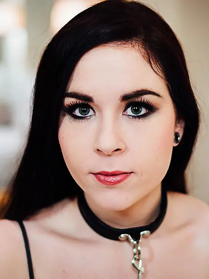 Spaniard dark haired sexy stockings