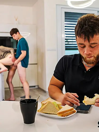 Two Husbands Aren't Enough, She also Needs Young Lover!