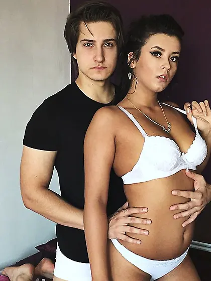 White couple alexandjoanna blowjob