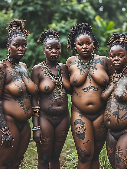 Young Asian Boy ends up with African Warrior