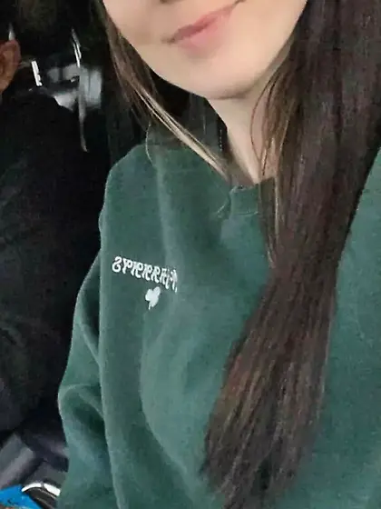 Lacey fingers herself of the GGW bus