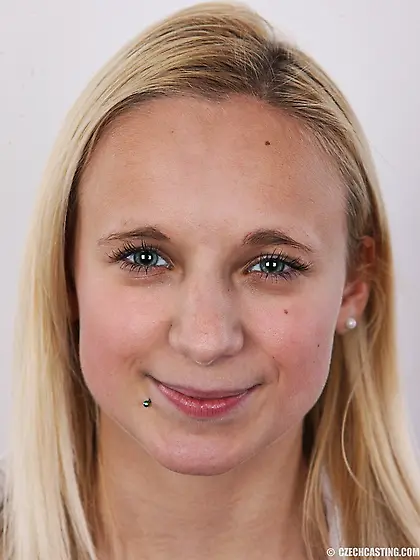 Pretty blonde girl firm