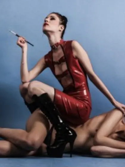 Brunette Mistressteen and Brunette Mistressteen.