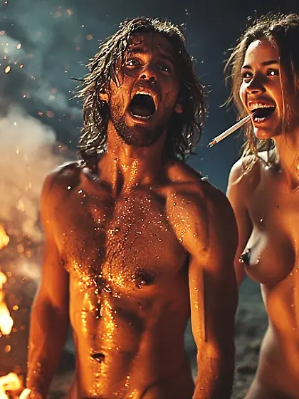 Sexy Women Lighting their Men Up!