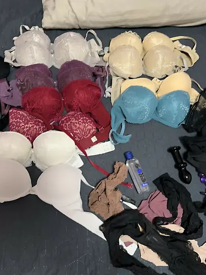 Stolen panties and bra from my sister