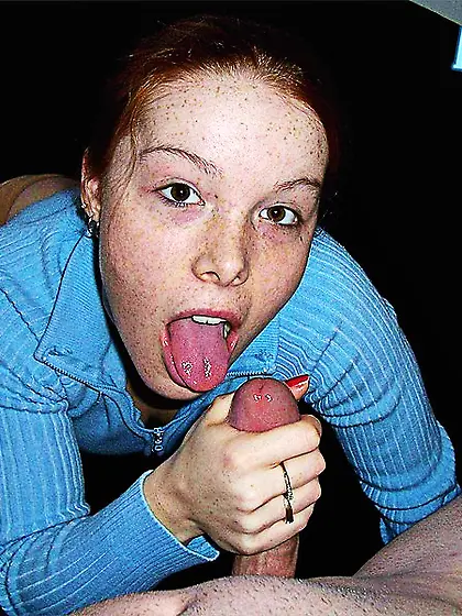 Girlfriend slut in blowjob