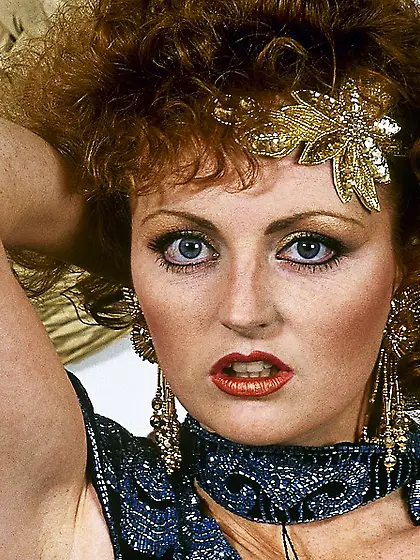 Stunning redhead curly hair