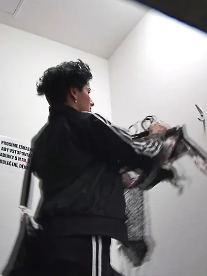 Busty brunette demonstrated hot