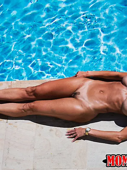 Two petite blonde honeys having some hot fun with a lucky guy.  T