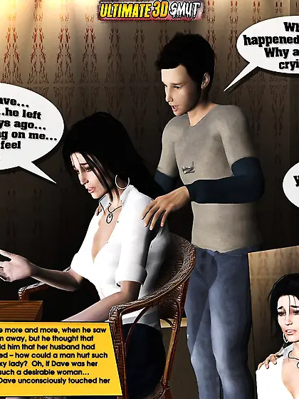 Cartoon porn divorced milf