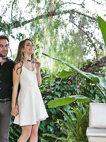 American gorgeous fucking outside