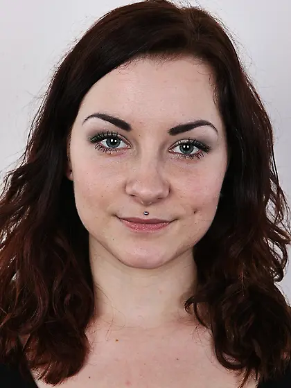 Lovely brunette hottie big