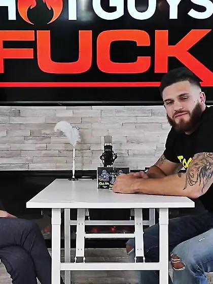 Tiny hot brunette gagged and banged by tattooed...