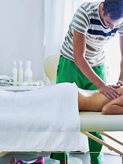 Dinara is a real charmer as she enjoys hard massage fucking