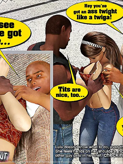 Tight hot brunette leaks