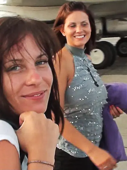 Cock-loving brunette sloppy blowjob