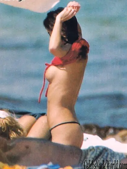 Paz Vega – Sunbathing topless