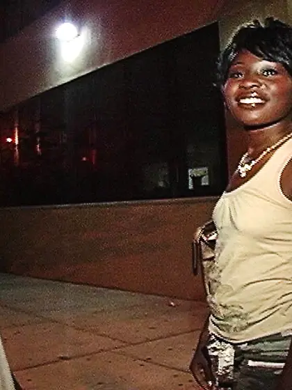 Mina’s plump rump rides a big black dick