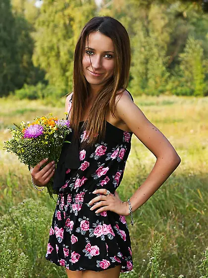 Russian slim shaved pussy