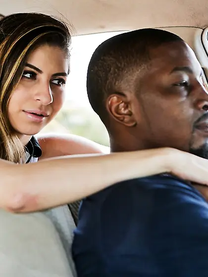 Horny interracial fuck