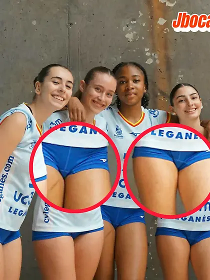 Album teens cameltoes voley