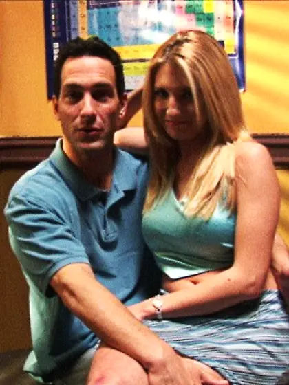 Jenni Lee and Vivian West take their clothes off on the bed and