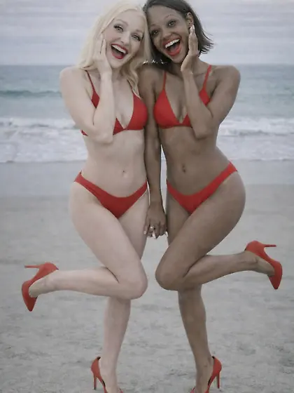 AI Slutty Old Skank and Doll Faced Bimbos