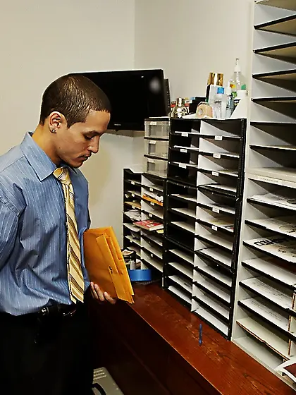 Attractive brunette babe Shay Fox sucks her lover's dong an