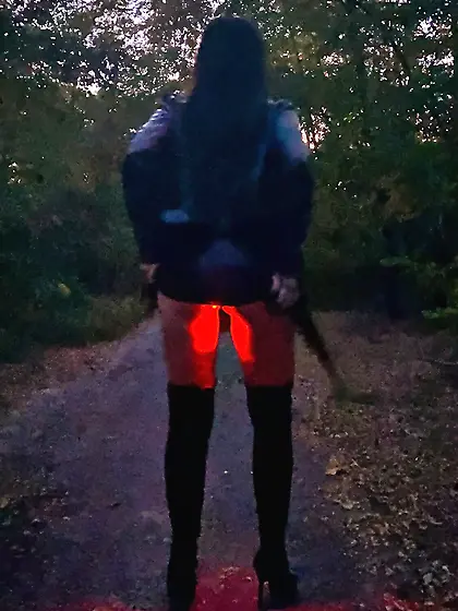 Flashlight in my ass