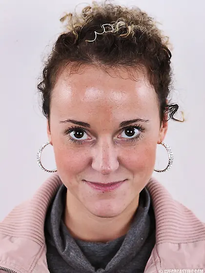 Whore came to porn studio and turned to strip combining work wit