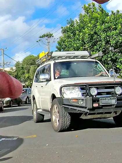 WNBR Byron Bay publlic erection crosses a street