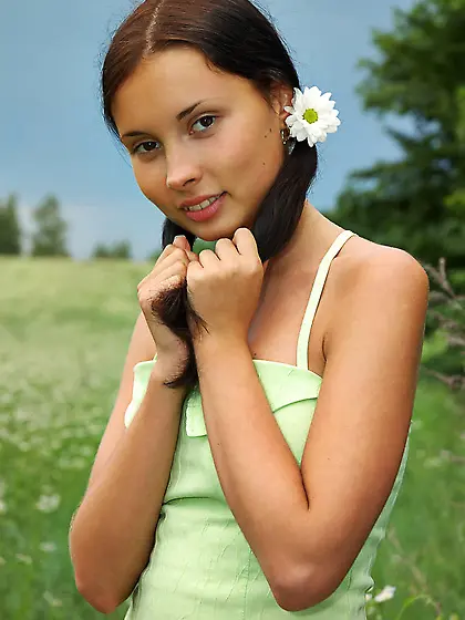 Unbelievable Angel with Chamomiles