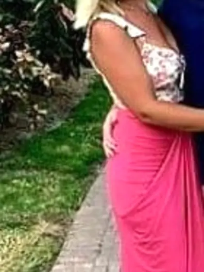 Regan was proud to show off her tits