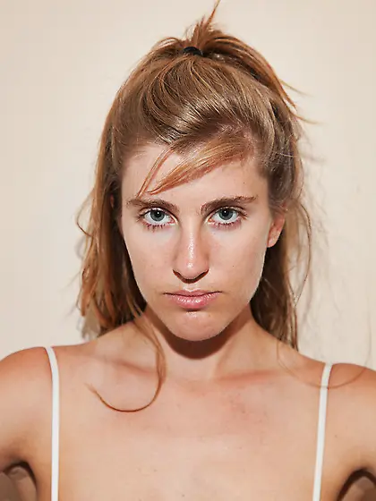 Hot blonde freshie transparent